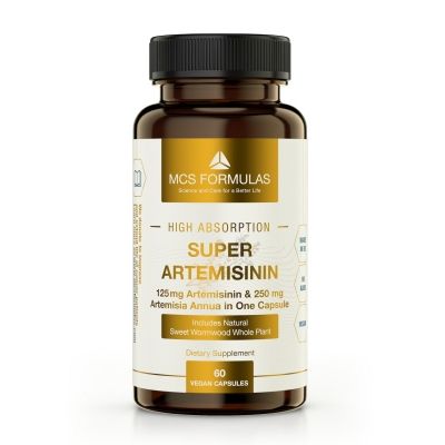 MCS Super Artemis, 125 mg Artemisinin (at 98% purity) and 250 mg Artemisia Annua whole plan