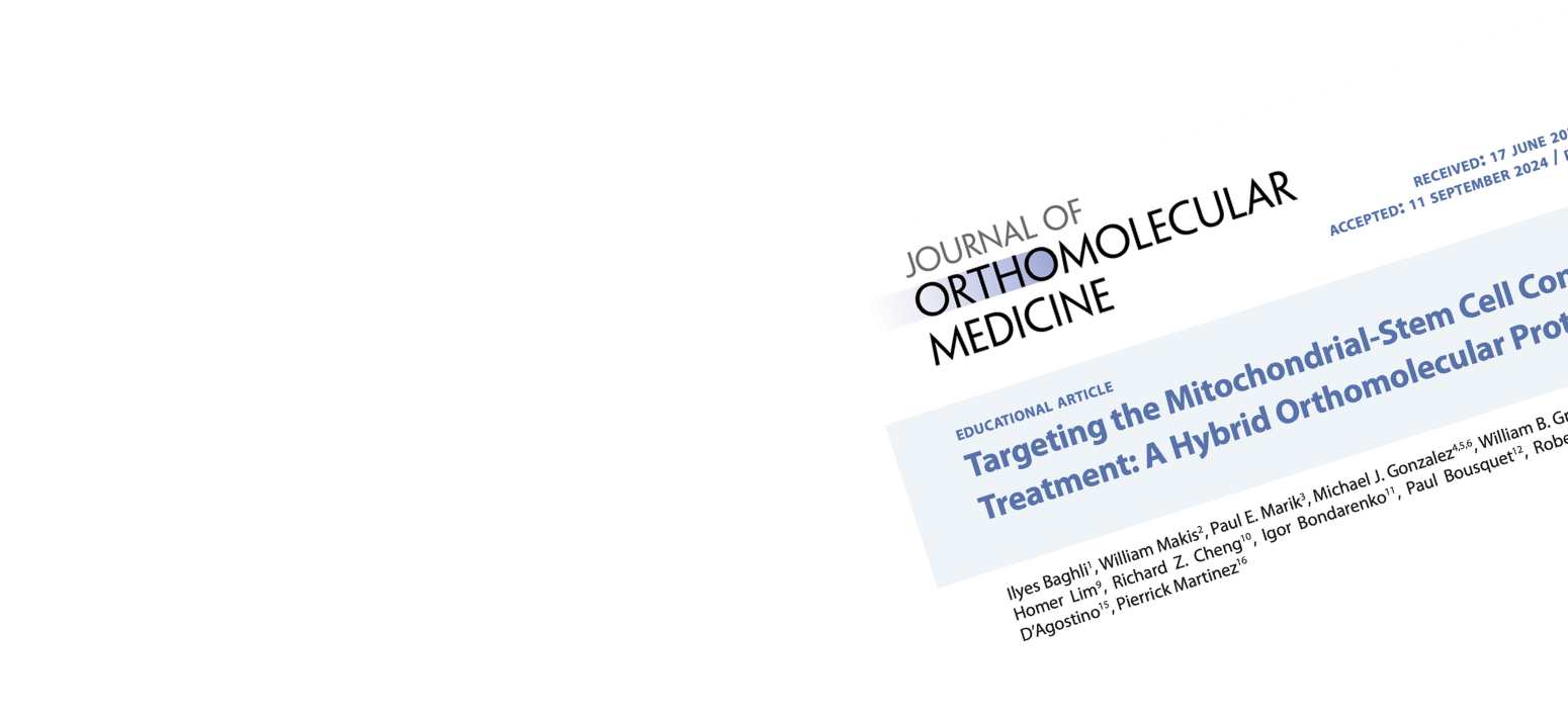 “The Mitochondrial-Stem Cell Connection (MSCC) Theory And Protocol”