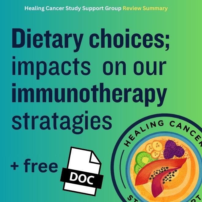 diet immunotherapy